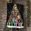 Christmas Flag, Hippie Christmas Tree Flag Merry Christmas, Christmas Garden Flags, Christmas Outdoor Flag