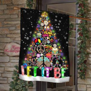 Christmas Flag, Hippie Christmas Tree Flag Let&hellip;