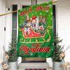 Christmas Flag, Horse Christmas Comfort And Joy Flag, Christmas Garden Flags, Christmas Outdoor Flag