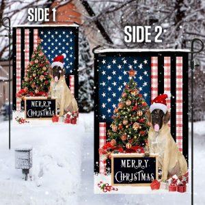 Christmas Flag Merry Christmas English Mastiff Flag Christmas Garden Flags Christmas Outdoor Flag 4 clk8zd.jpg