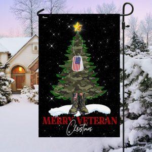 Christmas Flag Merry Veteran Christmas Flag Christmas Garden Flags Christmas Outdoor Flag 3 zeuxj6.jpg