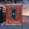 Christmas Flag, Merry Veteran Christmas Flag, Christmas Garden Flags, Christmas Outdoor Flag