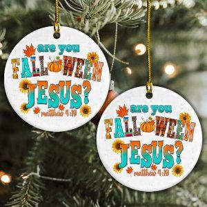 Christmas Ornament, Are You Falloween Jesus Matthew&hellip;