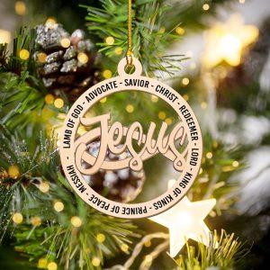 Christmas Ornament, Jesus Lamb Of God Advocate&hellip;