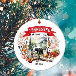 Christmas Ornament, Tennessee State Themes And Landmarks&hellip;