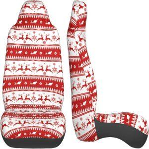 Christmas Reindeer Stripes Car Seat Covers Vehicle Front Seat Covers Christmas Car Seat Covers 3 tnmw5q.jpg