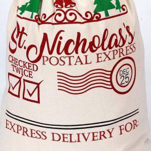 Christmas Sack, Merry Christmas Express Delivery Sacks, Xmas Santa Sacks, Christmas Tree Bags, Christmas Bag Gift