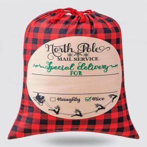 Christmas Sack North Pole Red Caro Christmas Sack Xmas Santa Sacks Christmas Tree Bags Christmas Bag Gift 1 snamjt.jpg