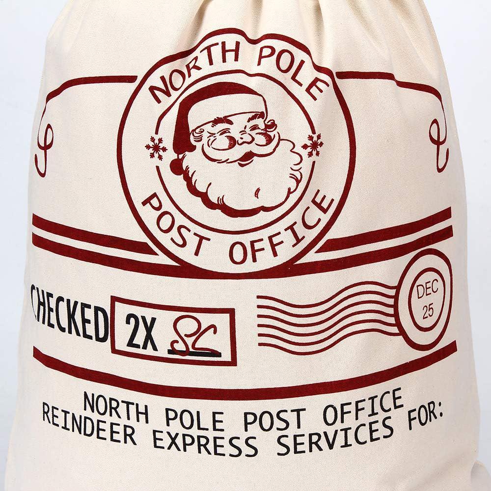 Christmas Sack, North Pole Santa Claus Christmas Sack, Xmas Santa Sacks, Christmas Tree Bags, Christmas Bag Gift Christmas Sack, North Pole Santa Claus Christmas Sack, Xmas Santa Sacks, Christmas Tree Bags, Christmas Bag Gift