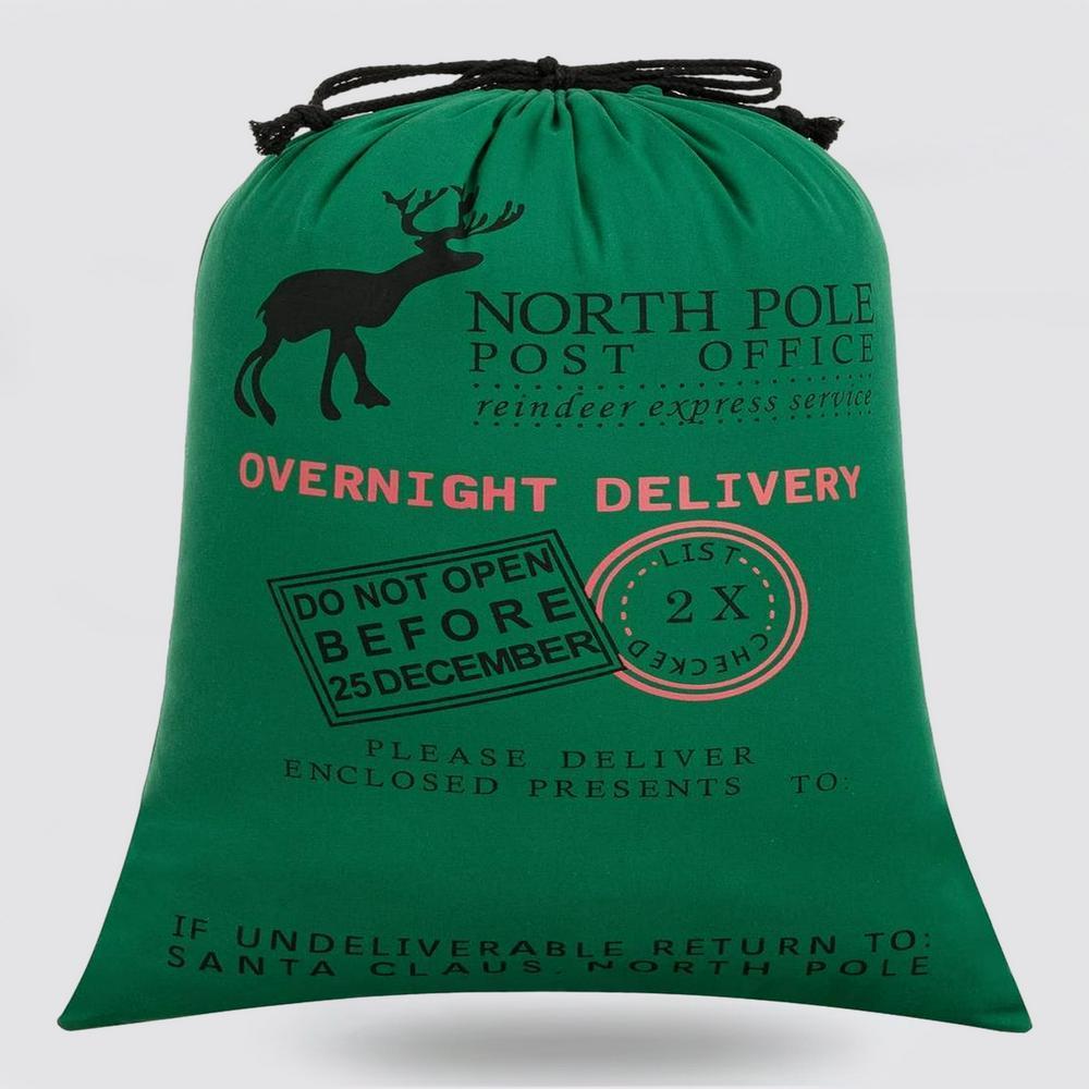 Christmas Sack, Overnight Delivery Christams Sack, Xmas Santa Sacks, Christmas Tree Bags, Christmas Bag Gift