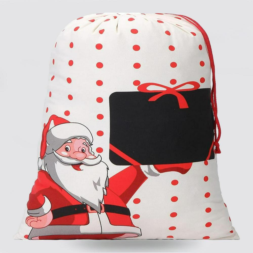 Christmas Sack, Polk Dot Santa Christmas Sacks, Xmas Santa Sacks, Christmas Tree Bags, Christmas Bag Gift Christmas Sack, Polk Dot Santa Christmas Sacks, Xmas Santa Sacks, Christmas Tree Bags, Christmas Bag Gift