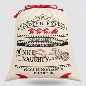 Christmas Sack Reindeer Express Christmas Sack Xmas Santa Sacks Christmas Tree Bags Christmas Bag Gift 1 fyegr2.jpg