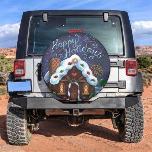Christmas Tire Cover, Christmas Chocolate House Tire&hellip;