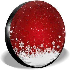 Christmas Tire Cover, Christmas Eve Spare Tire Cover, Spare Tire Cover, Tire Covers For Cars