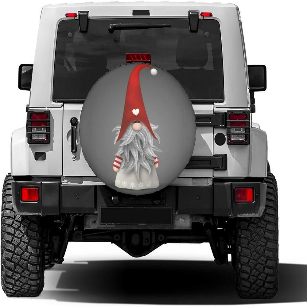Christmas Tire Cover, Christmas Santa Claus Spare Tire Cover, Spare Tire Cover, Tire Covers For Cars
