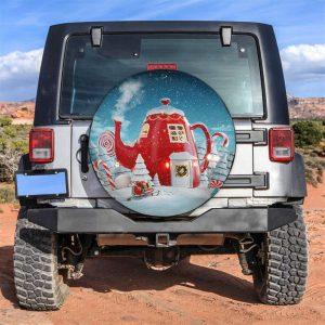 Christmas Tire Cover, Christmas Tea Pot House&hellip;