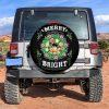 Christmas Tire Cover, Cow Christmas Tire Cover, Spare Tire Cover, Tire Covers For Cars