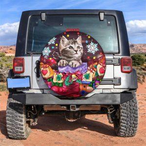 Christmas Tire Cover, Cute Cat Tire Cover,&hellip;