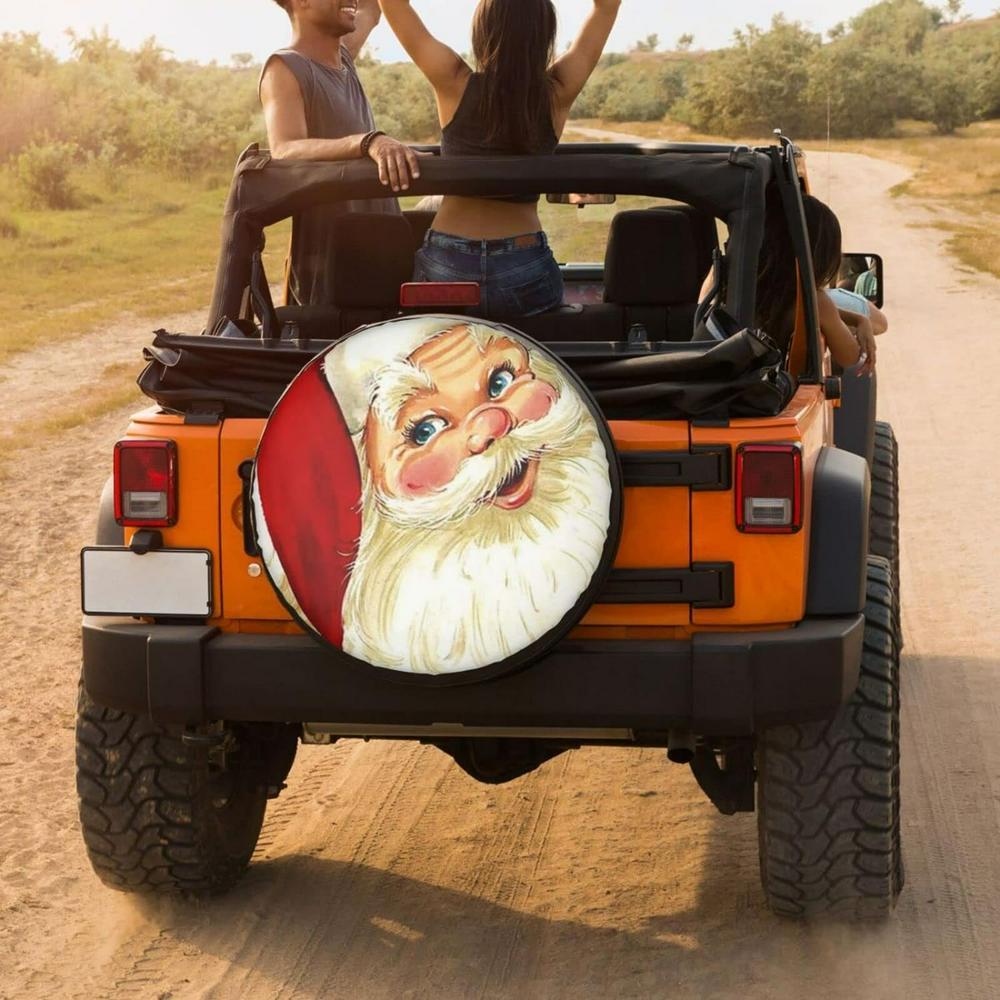 Christmas Tire Cover, Gnomeo Christmas Spare Tire Cover, Spare Tire Cover, Tire Covers For Cars