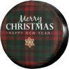 Christmas Tire Cover, Red Pine Forest Pattern Spare Tire Cover, Spare Tire Cover, Tire Covers For Cars