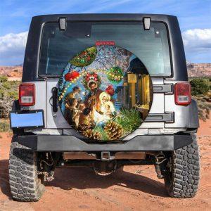 Christmas Tire Cover, Nativity Of Jesus Tire&hellip;