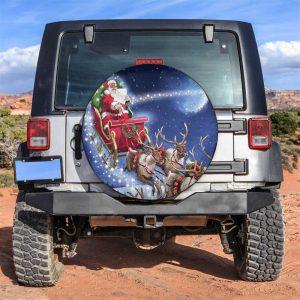 Christmas Tire Cover, Santa Clau Tire Cover,&hellip;
