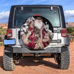 Christmas Tire Cover, Santa Claus And Deer&hellip;