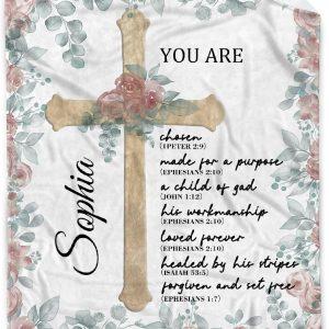 Christian You Are Chosen Custom Name Christian&hellip;