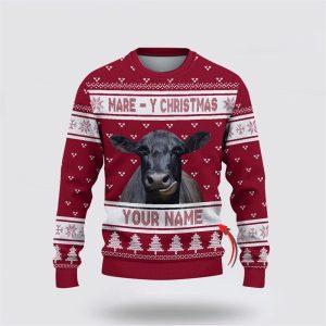 Custom Name Black Angus Mare Y Christmas&hellip;