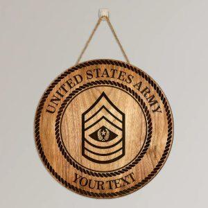 Custom Wood Sign, United States Army The&hellip;