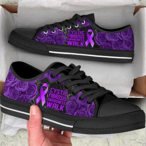 Cystic Fibrosis Shoes Awareness Walk Low Top&hellip;