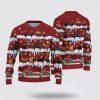 Hereford Christmas Knitted Sweater, Gifts For Farmers, Rural Lovers