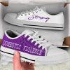 Epilepsy Shoes Plaid Low Top Shoes Canvas Shoes, Gift For Survious
