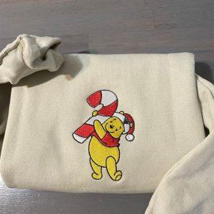 Embroidered Sweatshirts Christmas Winnie The Pooh Embroidered Sweatshirt Women s Embroidered Sweatshirts 3 ivbgcm.jpg