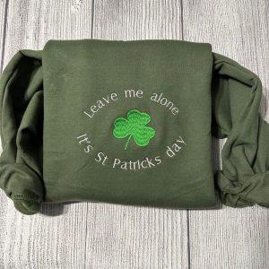 Embroidered Sweatshirts, Patrick’s Day Embroidered Sweatshirt, Women’s&hellip;