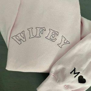 Embroidered Sweatshirts Wifey Embroidered Sweatshirt Women s Embroidered Sweatshirts 2 chjn3s.jpg