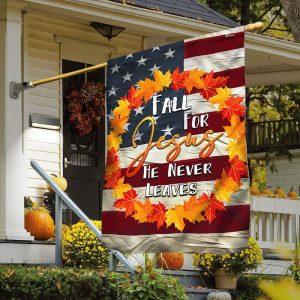 Fall American Flag Fall For Jesus He&hellip;
