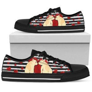 French Bulldog Low Top Shoes Flaunt Frenchie&hellip;