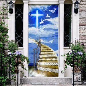 Go To Heaven Jesus Door Cover Christian Home Decor Gift For Christian 2 d1mhf5.jpg