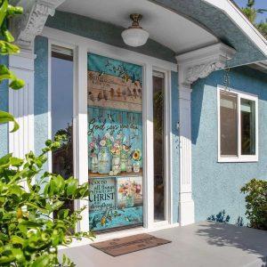 God Says You Are Hummingbird Door Cover Gift For Christian 3 j7yrqn.jpg