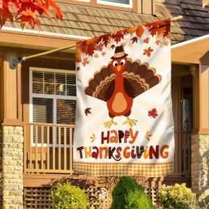 Happy Thanksgiving Turkey Flag – Thanksgiving Flag&hellip;