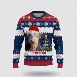 Hereford Jolly Merry Christmas Ugly Sweater, Gifts&hellip;