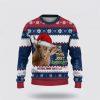 Highland Cattle Merry Christmas Ugly Sweater, Gifts For Farmers, Rural Lovers