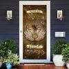 I Saw That Door Cover, Christian Home Decor, Gift For Christian