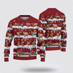 Jersey Christmas Knitted Sweater, Gifts For Farmers,&hellip;