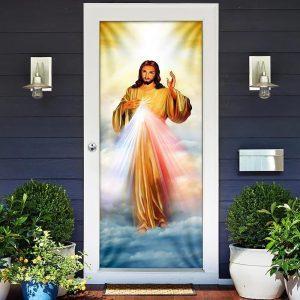 Jesus Door Cover Christian Door Cover Christian Home Decor Gift For Christian 5 jjriiw.jpg