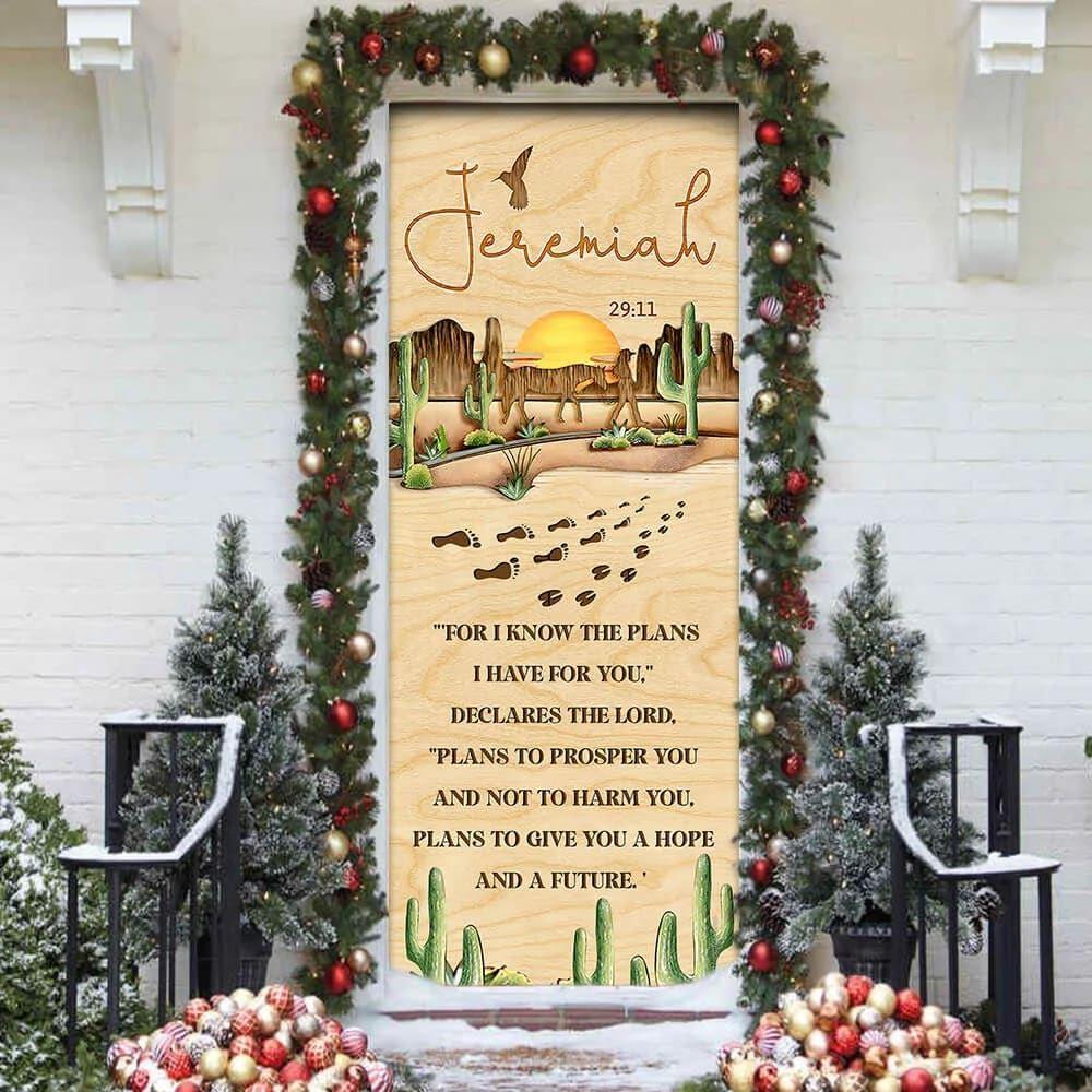 Jesus Door Cover Road, Christian Home Decor, Gift For Christian