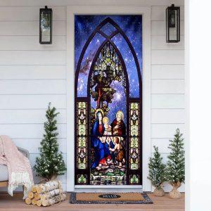 Jesus Is Born Door Cover Christian Home Decor Gift For Christian 5 n2xjla.jpg