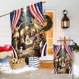 Jesus Is Born Door Cover Christmas Silent Night Door Cover Gift For Christian 5 spvdct.jpg