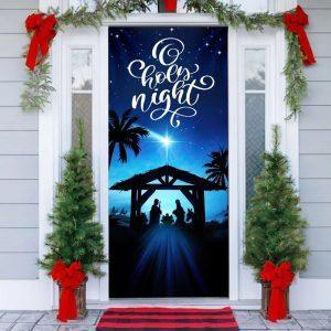 Jesus Is Born Door Cover Christmas Silent Night Door Cover Jesus Door Cover Gift For Christian 6 hfnxvj.jpg